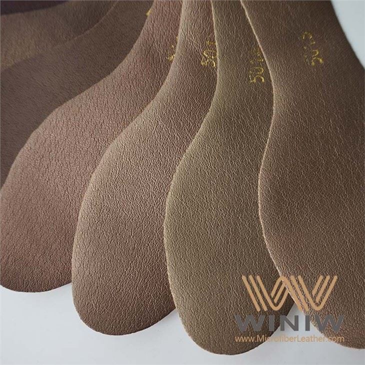 Burnish Microfiber PU Leather For Leather Shoes