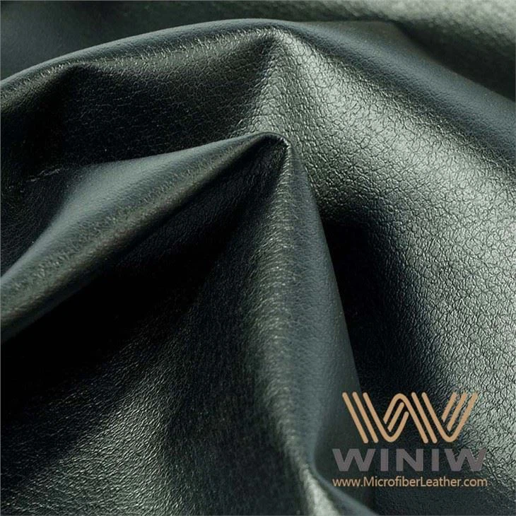 Micro Fiber PU Nubuck Leather For Making Shoes Materials