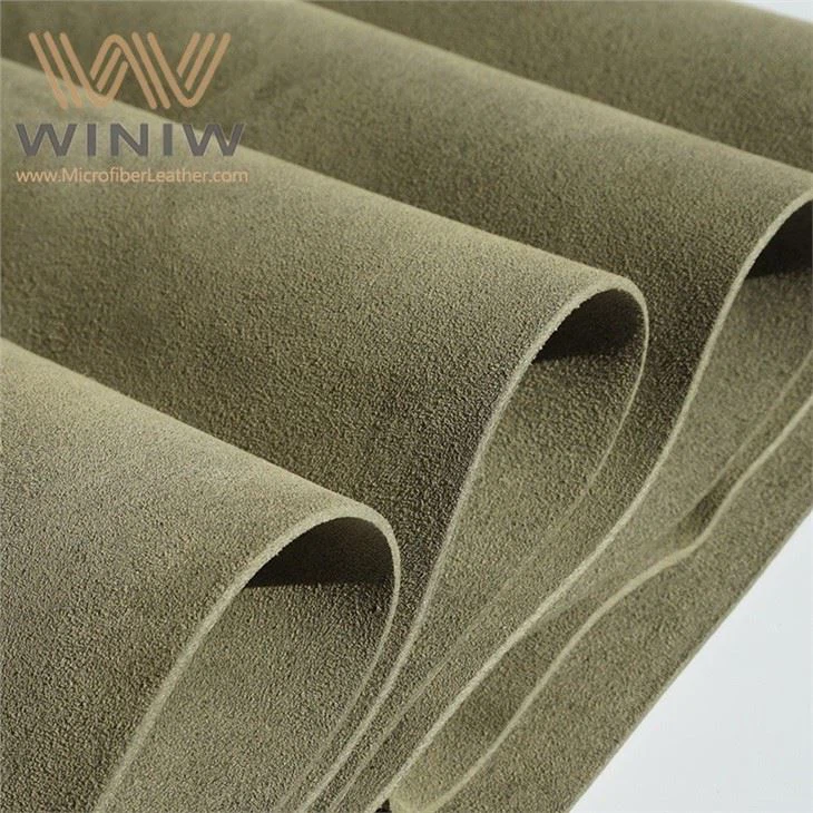 Microfiber Pu Faux Suede Leather Materials