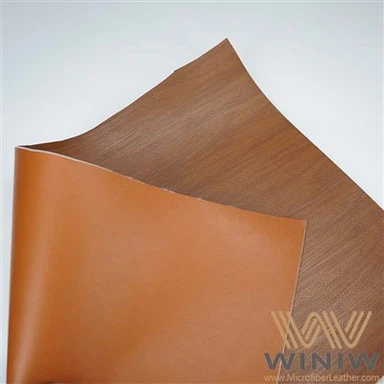 Bahan PVC Kulit Imitasi Warna Burlywood Untuk Sepatu Pantai