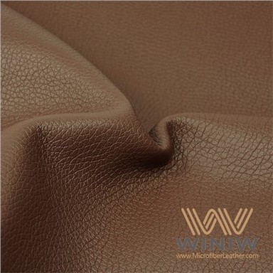 Microfiber Leather Sectional Faux Leather Untuk Sofa Furnitur