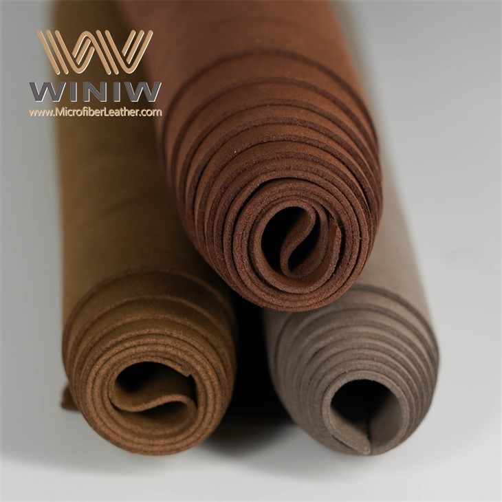 0.6mm Kain Jok Mobil Micro Suede Kulit Buatan Tidak Pudar