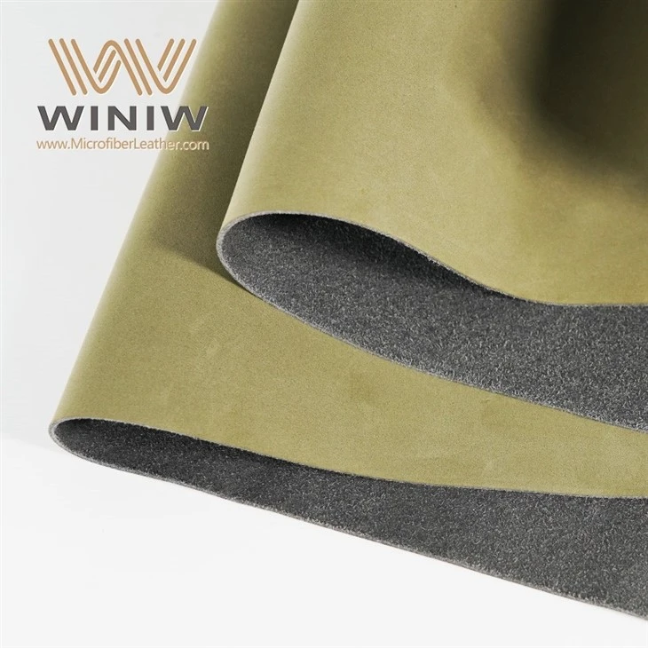 Microfiber Microsuede Vegan Leather For Shoes Upper Material