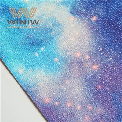 1.2mm Berbagai Pola Kain Kulit Basket PU Microfiber